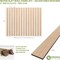 Ekena Millwork 48H x 3/8T Adjustable Wood Slat Wall Panel Kit w/ 3W Slats, Red Oak contains 15 Slats SWW60X48X0375RO - alternate 5